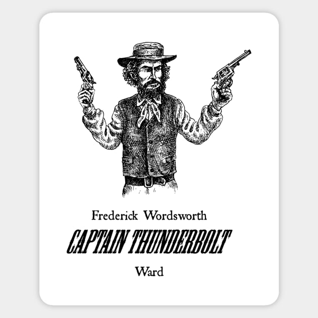 Captain Thunderbolt Sticker by Australian_Bushranging